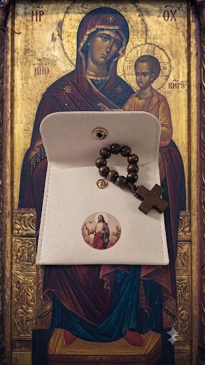 Dizainier de poche marron