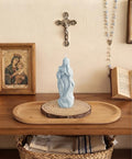 Bougie religieuse artisanale