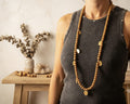 Sautoir perles en bois