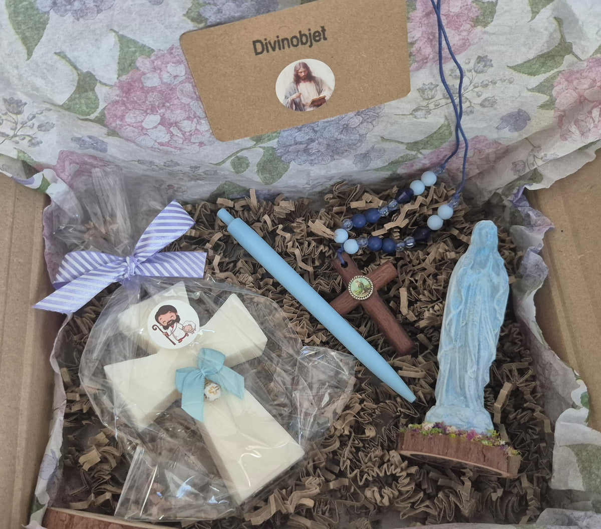 Coffret bleu